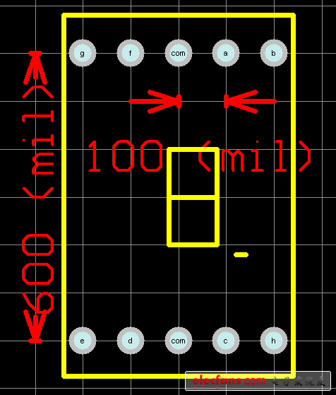 pcb设计中常用元件封装号