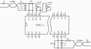 IDC3516电流环隔离接口芯片的应用 (IDC3516中文-深圳鼎纪PCB